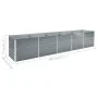 Gray galvanized steel garden bed 400x80x77 cm by vidaXL, Pots and planters - Ref: Foro24-47060, Price: 143,49 €, Discount: %