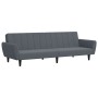 2-seater sofa bed with dark gray velvet stool by , Sofas - Ref: Foro24-3216251, Price: 325,91 €, Discount: %