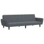 2-seater sofa bed with dark gray velvet stool by , Sofas - Ref: Foro24-3216251, Price: 319,50 €, Discount: %