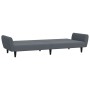 2-seater sofa bed with dark gray velvet stool by , Sofas - Ref: Foro24-3216251, Price: 325,91 €, Discount: %