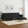 2-seater sofa bed with black fabric stool by , Sofas - Ref: Foro24-3216245, Price: 332,16 €, Discount: %