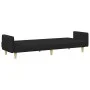 2-seater sofa bed with black fabric stool by , Sofas - Ref: Foro24-3216245, Price: 332,86 €, Discount: %