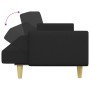 2-seater sofa bed with black fabric stool by , Sofas - Ref: Foro24-3216245, Price: 332,16 €, Discount: %