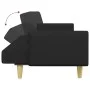 2-seater sofa bed with black fabric stool by , Sofas - Ref: Foro24-3216245, Price: 332,86 €, Discount: %