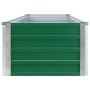 Green galvanized steel garden bed 320x40x45 cm by vidaXL, Pots and planters - Ref: Foro24-47053, Price: 61,42 €, Discount: %