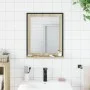 Bathroom mirror with Sonoma engineered wood shelf 50x12x60 cm by , Dressing tables - Ref: Foro24-842417, Price: 44,39 €, Disc...