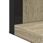 Badezimmerspiegel mit Regal aus Sonoma-Holzwerkstoff, 50 x 12 x 60 cm von , Schminktische - Ref: Foro24-842417, Preis: 45,10 ...