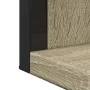 Bathroom mirror with Sonoma engineered wood shelf 50x12x60 cm by , Dressing tables - Ref: Foro24-842417, Price: 44,39 €, Disc...