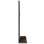 Badezimmerspiegel mit brauner Ablage aus Holzwerkstoff, 50 x 12 x 60 cm von , Schminktische - Ref: Foro24-842420, Preis: 38,1...