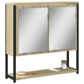 Badezimmerspiegelschrank aus Sonoma-Eichenholz, 60 x 16 x 60 cm von , Schminktische - Ref: Foro24-842422, Preis: 56,05 €, Rab...