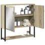 Badezimmerspiegelschrank aus Sonoma-Eichenholz, 60 x 16 x 60 cm von , Schminktische - Ref: Foro24-842422, Preis: 56,05 €, Rab...