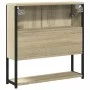 Badezimmerspiegelschrank aus Sonoma-Eichenholz, 60 x 16 x 60 cm von , Schminktische - Ref: Foro24-842422, Preis: 56,05 €, Rab...