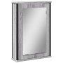 Armario con espejo de baño madera gris Sonoma 42x12x60 cm de , Tocadores - Ref: Foro24-842434, Precio: 47,30 €, Descuento: %