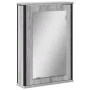 Sonoma gray wood bathroom mirror cabinet 42x12x60 cm by , Dressing tables - Ref: Foro24-842434, Price: 47,23 €, Discount: %