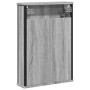 Armario con espejo de baño madera gris Sonoma 42x12x60 cm de , Tocadores - Ref: Foro24-842434, Precio: 47,30 €, Descuento: %