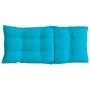 Kissen für Hochlehner, 2 Stück, türkisfarbener Oxford-Stoff von , Kissen für Stühle und Sofas - Ref: Foro24-377665, Preis: 57...