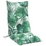 High back chair cushions 2 pcs Oxford fabric printed leaves by , Cushions for chairs and sofas - Ref: Foro24-377638, Price: 6...