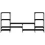 Mueble para TV madera de ingeniería negro 206,5x28,5x95 cm de , Muebles TV - Ref: Foro24-842481, Precio: 94,74 €, Descuento: %