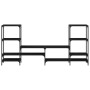 Schwarzer TV-Schrank aus Holzwerkstoff, 206,5 x 28,5 x 95 cm von , TV-Möbel - Ref: Foro24-842481, Preis: 95,95 €, Rabatt: %