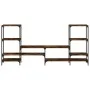 Smoked oak engineered wood TV cabinet 206.5x28.5x95 cm by , TV Furniture - Ref: Foro24-842483, Price: 91,28 €, Discount: %