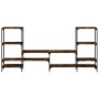 TV-Schrank aus geräuchertem Eichenholzwerkstoff, 206,5 x 28,5 x 95 cm von , TV-Möbel - Ref: Foro24-842483, Preis: 92,44 €, Ra...