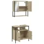 Sonoma oak plywood 2-piece bathroom furniture set by , Bathroom furniture - Ref: Foro24-3214656, Price: 103,77 €, Discount: %