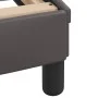 Bed frame with headboard gray synthetic leather 120x200cm by , Beds and slatted bases - Ref: Foro24-3207991, Price: 196,55 €,...
