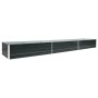Galvanized anthracite steel garden bed 480x80x45 cm by vidaXL, Pots and planters - Ref: Foro24-47067, Price: 89,75 €, Discoun...
