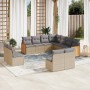 11-piece garden sofa set with beige synthetic rattan cushions by , Garden sets - Ref: Foro24-3227767, Price: 619,73 €, Discou...