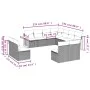11-piece garden sofa set with beige synthetic rattan cushions by , Garden sets - Ref: Foro24-3227767, Price: 673,41 €, Discou...