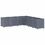 Gray PP planter 160x160x53 cm by , Pots and planters - Ref: Foro24-367866, Price: 201,48 €, Discount: %