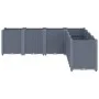 Gray PP planter 160x160x53 cm by , Pots and planters - Ref: Foro24-367866, Price: 201,48 €, Discount: %
