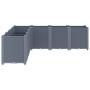 Pflanzgefäß aus grauem PP, 160 x 160 x 53 cm von , Töpfe und Pflanzgefäße - Ref: Foro24-367866, Preis: 206,23 €, Rabatt: %