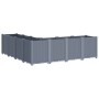 Pflanzgefäß aus grauem PP, 160 x 160 x 53 cm von , Töpfe und Pflanzgefäße - Ref: Foro24-367866, Preis: 206,23 €, Rabatt: %