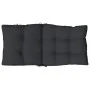 2 Stück Stuhlkissen mit niedriger Rückenlehne, Oxford-Stoff, Schwarz von , Kissen für Stühle und Sofas - Ref: Foro24-377692, ...