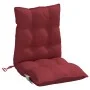 Low back chair cushions 4 pcs red red Oxford fabric by , Cushions for chairs and sofas - Ref: Foro24-377699, Price: 95,01 €, ...