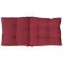 Low back chair cushions 4 pcs red red Oxford fabric by , Cushions for chairs and sofas - Ref: Foro24-377699, Price: 95,01 €, ...