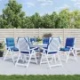 Kissen für niedrige Rückenlehne, 6 Stück, königsblauer Oxford-Stoff von , Kissen für Stühle und Sofas - Ref: Foro24-377703, P...