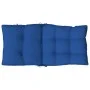 Cojines para silla respaldo bajo 6 uds tela Oxford azul real de , Cojines para sillas y sofás - Ref: Foro24-377703, Precio: 1...