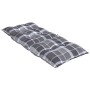 High back chair cushions 2 pcs gray plaid Oxford fabric by , Cushions for chairs and sofas - Ref: Foro24-377644, Price: 60,20...