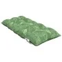 Low back chair cushions 4 pcs leaf print fabric by , Cushions for chairs and sofas - Ref: Foro24-377729, Price: 90,27 €, Disc...