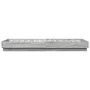 Bed frame with LED lights Sonoma gray 90x200 cm by , Beds and slatted bases - Ref: Foro24-839516, Price: 106,04 €, Discount: %