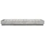 Concrete gray bed frame with LED lights 75x190 cm by , Beds and slatted bases - Ref: Foro24-839549, Price: 96,99 €, Discount: %