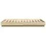 Bed frame with LED lights Sonoma oak 160x200 cm by , Beds and slatted bases - Ref: Foro24-3209781, Price: 148,82 €, Discount: %