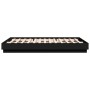 Black engineered wood bed frame 120x200 cm by , Beds and slatted bases - Ref: Foro24-3209864, Price: 130,01 €, Discount: %