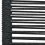 Sillas de jardín 2 unidades cuerda de algodón y acero negro by vidaXL, Garden chairs - Ref: Foro24-48568, Price: 91,71 €, Dis...