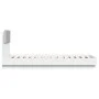 Bed frame with headboard and white LED lights 90x200 cm by , Beds and slatted bases - Ref: Foro24-3210031, Price: 168,40 €, D...