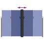 Blaue einziehbare Seitenmarkise 220x1000 cm von , Sonnenschirme - Ref: Foro24-4004776, Preis: 183,01 €, Rabatt: %