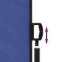 Blue retractable side awning 220x1000 cm by , Umbrellas - Ref: Foro24-4004776, Price: 179,67 €, Discount: %