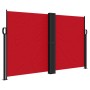 Red retractable side awning 140x1200 cm by , Umbrellas - Ref: Foro24-4004807, Price: 126,43 €, Discount: %